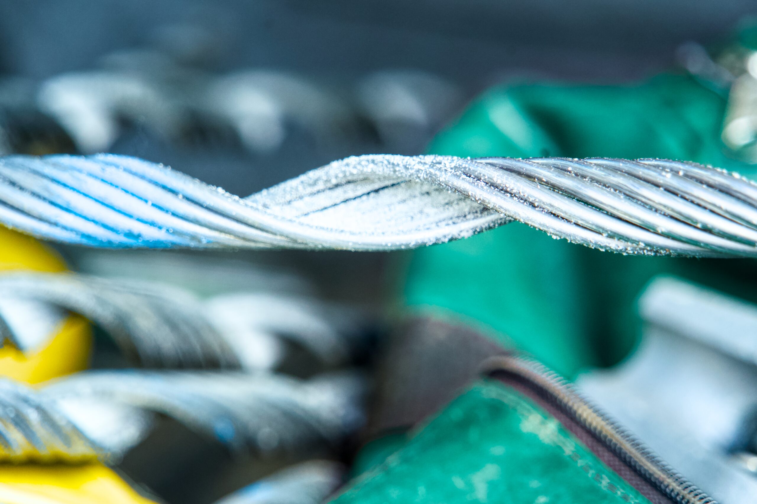 abstract photo of wiring