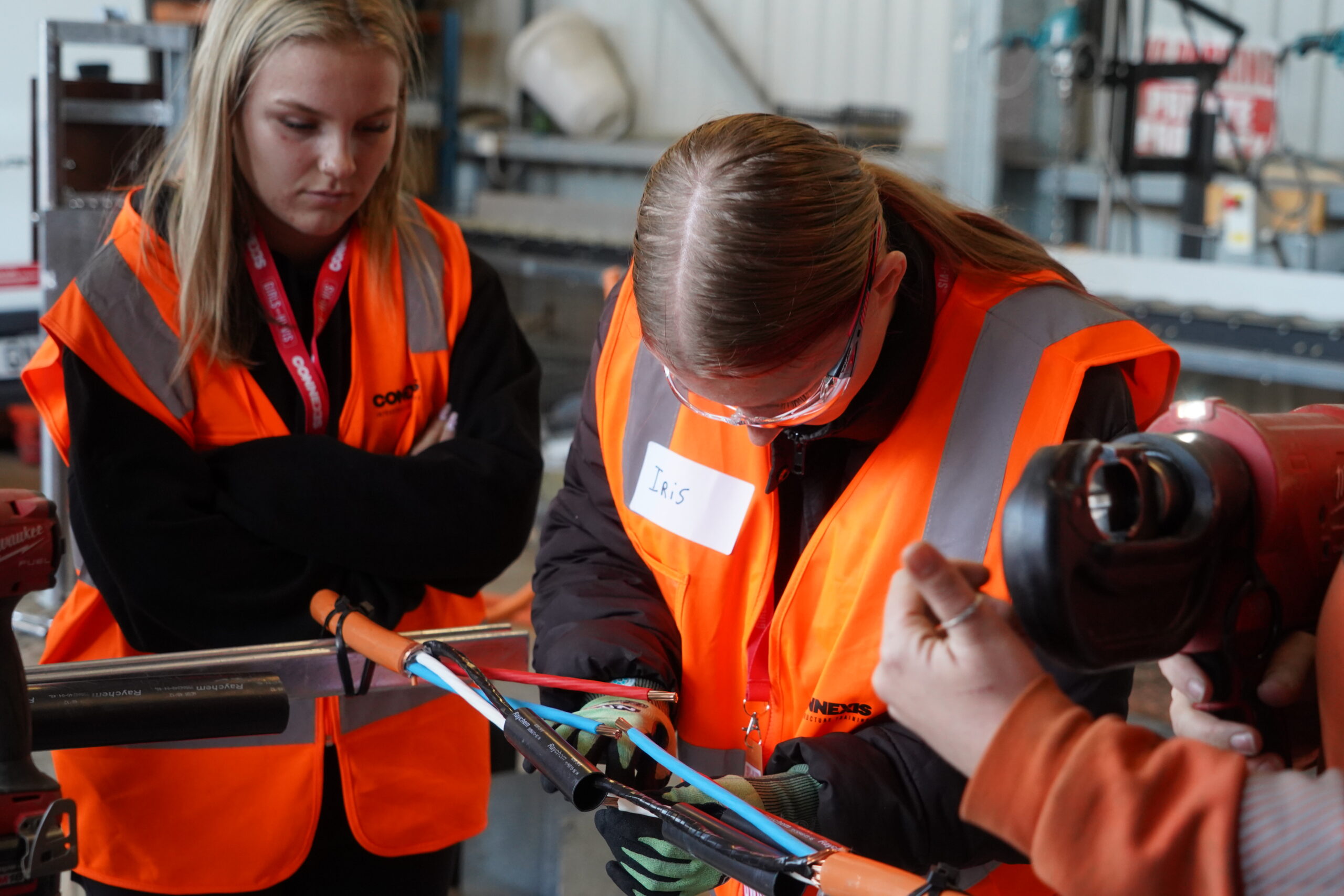 Girls with Hi Vis 2026 Connetics 5