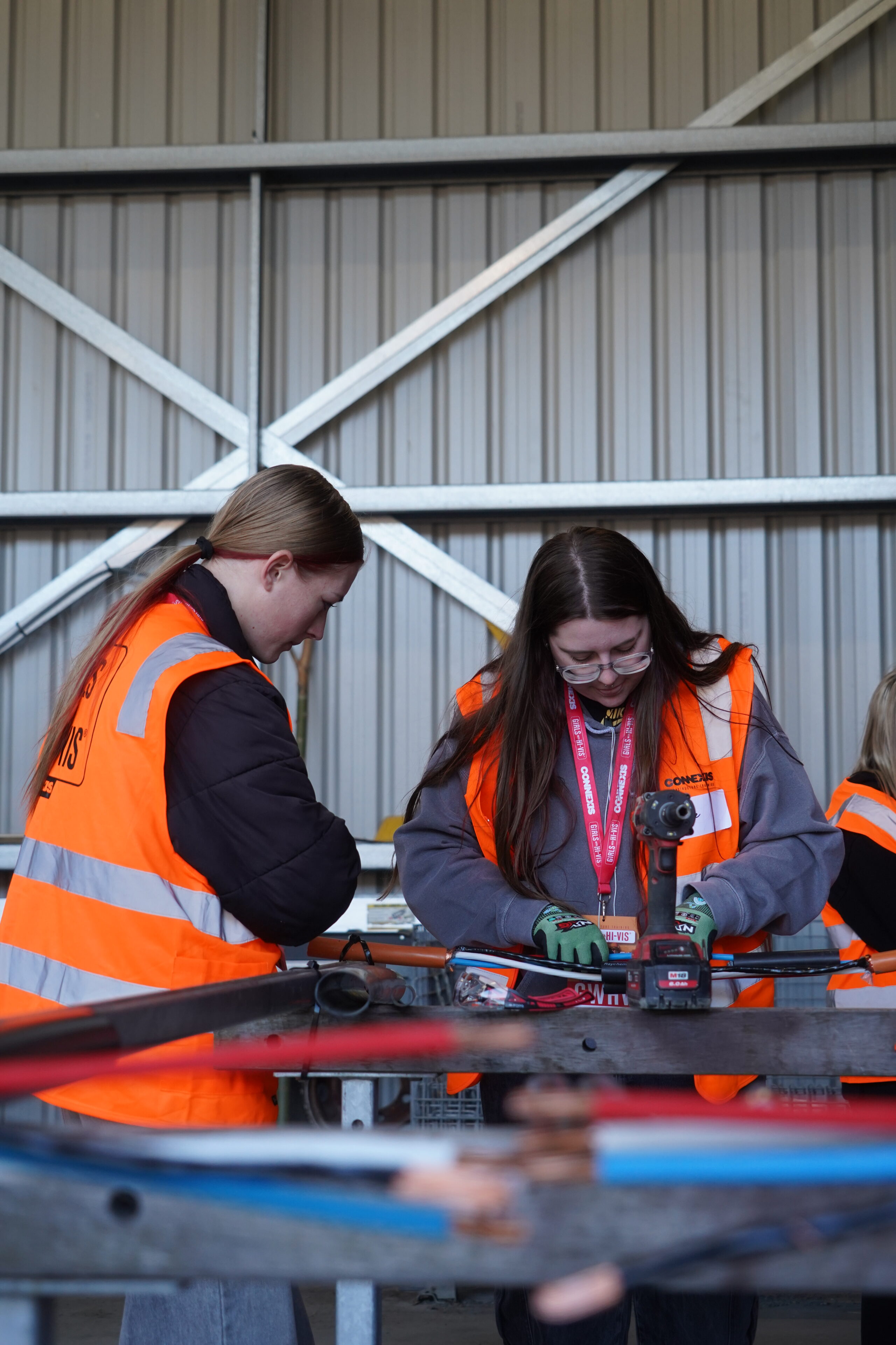 Girls with Hi Vis 2026 Connetics 4